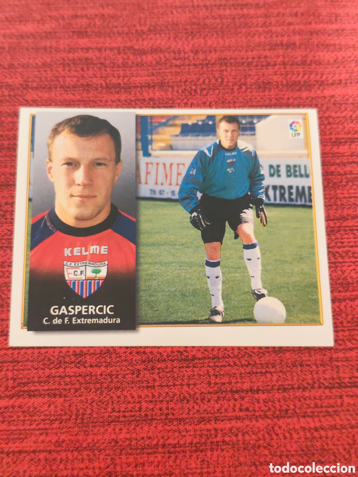 Cromos de F&uacute;tbol: FICHAJE 34 GASPERCIC EXTREMADURA EDICIONES ESTE 1998 1999