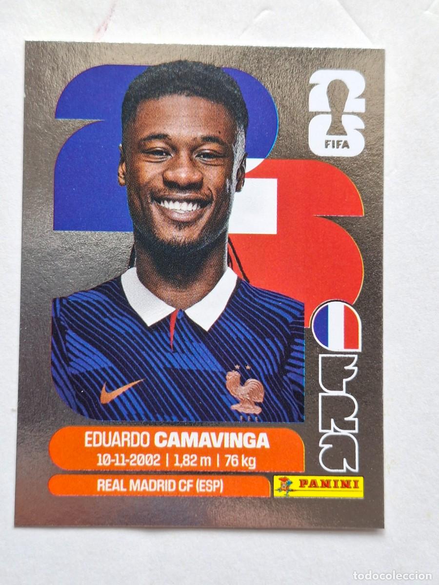 Cromos de Futebol: SILVER Parallel #FRA 10 EDUARDO CAMAVINGA (France) - Panini FIFA World Cup 2026 Sticker
