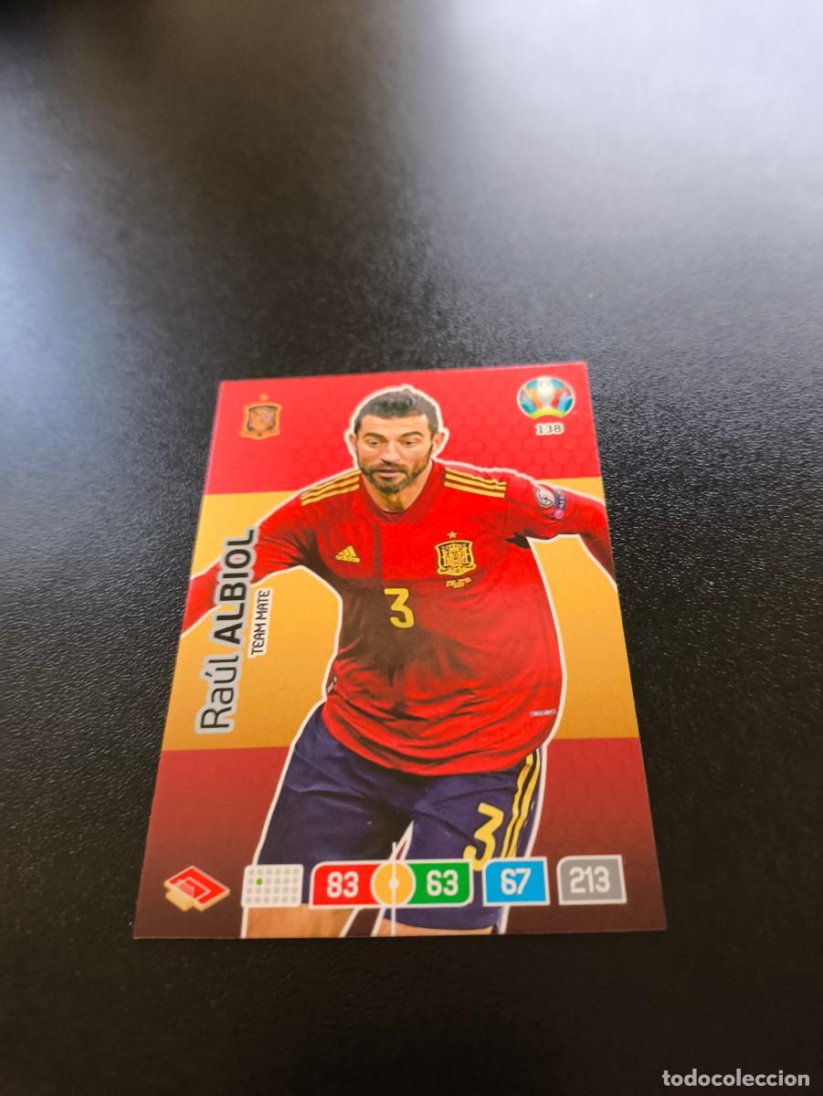Cromos de Futebol: 138 Ra&uacute;l Albiol VALENCIA REAL MADRI ESPA&Ntilde;A SPAIN PANINI ADRENALYN XL EURO 2020 EUROCOPA NO LIGA ESTE
