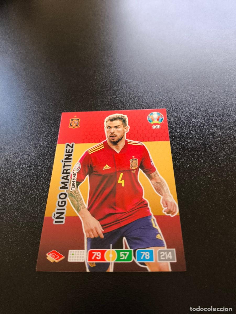 Cromos de Futebol: 140 I&ntilde;igo Mart&iacute;nez BARCELONA BILBAO ESPA&Ntilde;A SPAIN PANINI ADRENALYN XL EURO 2020 EUROCOPA NO LIGA ESTE