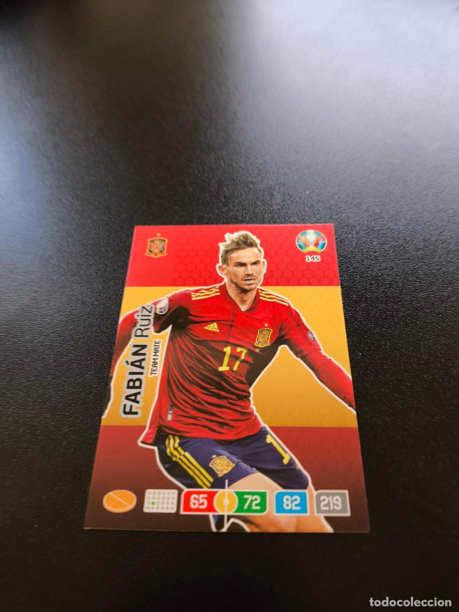 Cromos de F&uacute;tbol: 145 Fabi&aacute;n Ruiz PSG PARIS SAINT ESPA&Ntilde;A SPAIN PANINI ADRENALYN XL EURO 2020 EUROCOPA NO LIGA ESTE