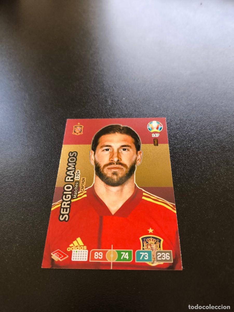 Cromos de F&uacute;tbol: 147 Sergio Ramos CAPTAIN REA MADRID ESPA&Ntilde;A SPAIN PANINI ADRENALYN XL EURO 2020 EUROCOPA NO LIGA ESTE