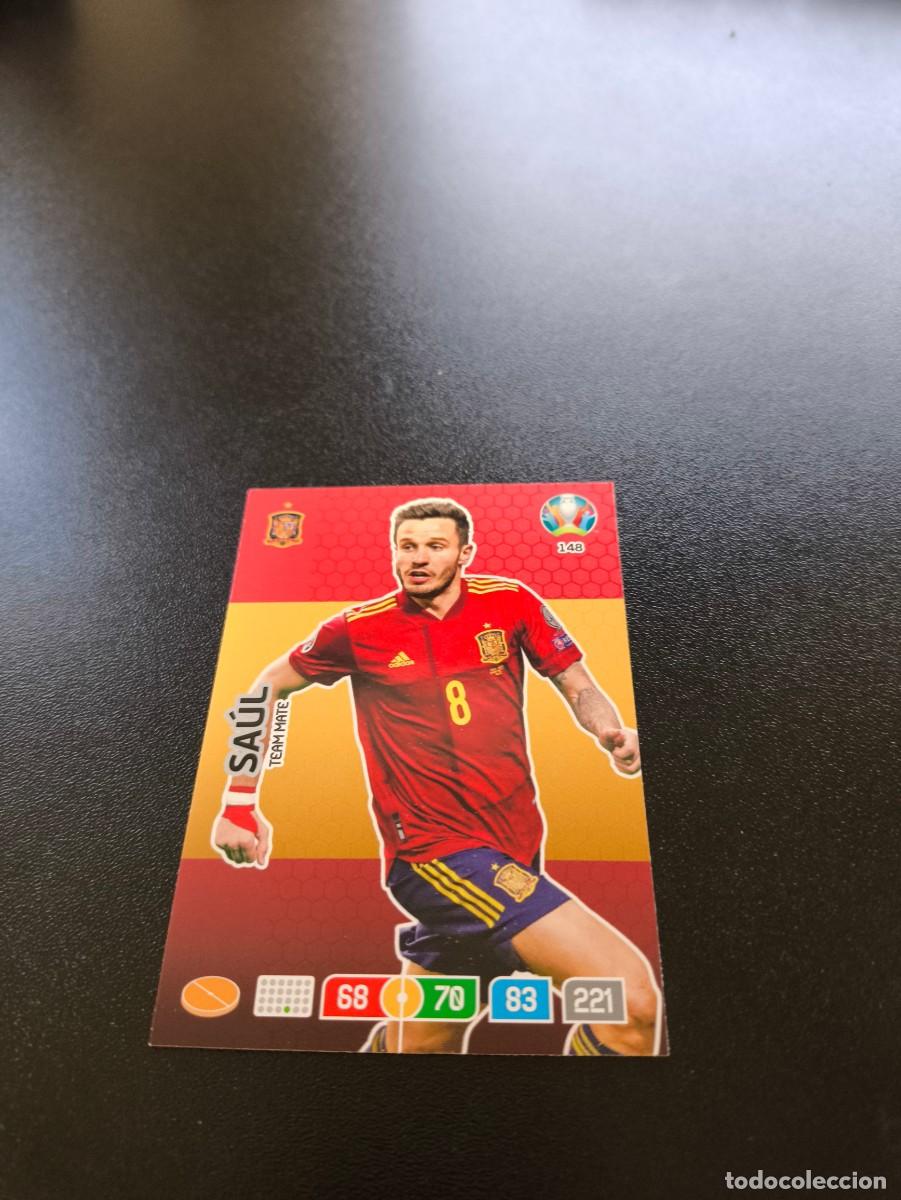 Cromos de F&uacute;tbol: 148 Sa&uacute;l ATLETICO DE MADRID ESPA&Ntilde;A SPAIN PANINI ADRENALYN XL EURO 2020 EUROCOPA NO LIGA ESTE