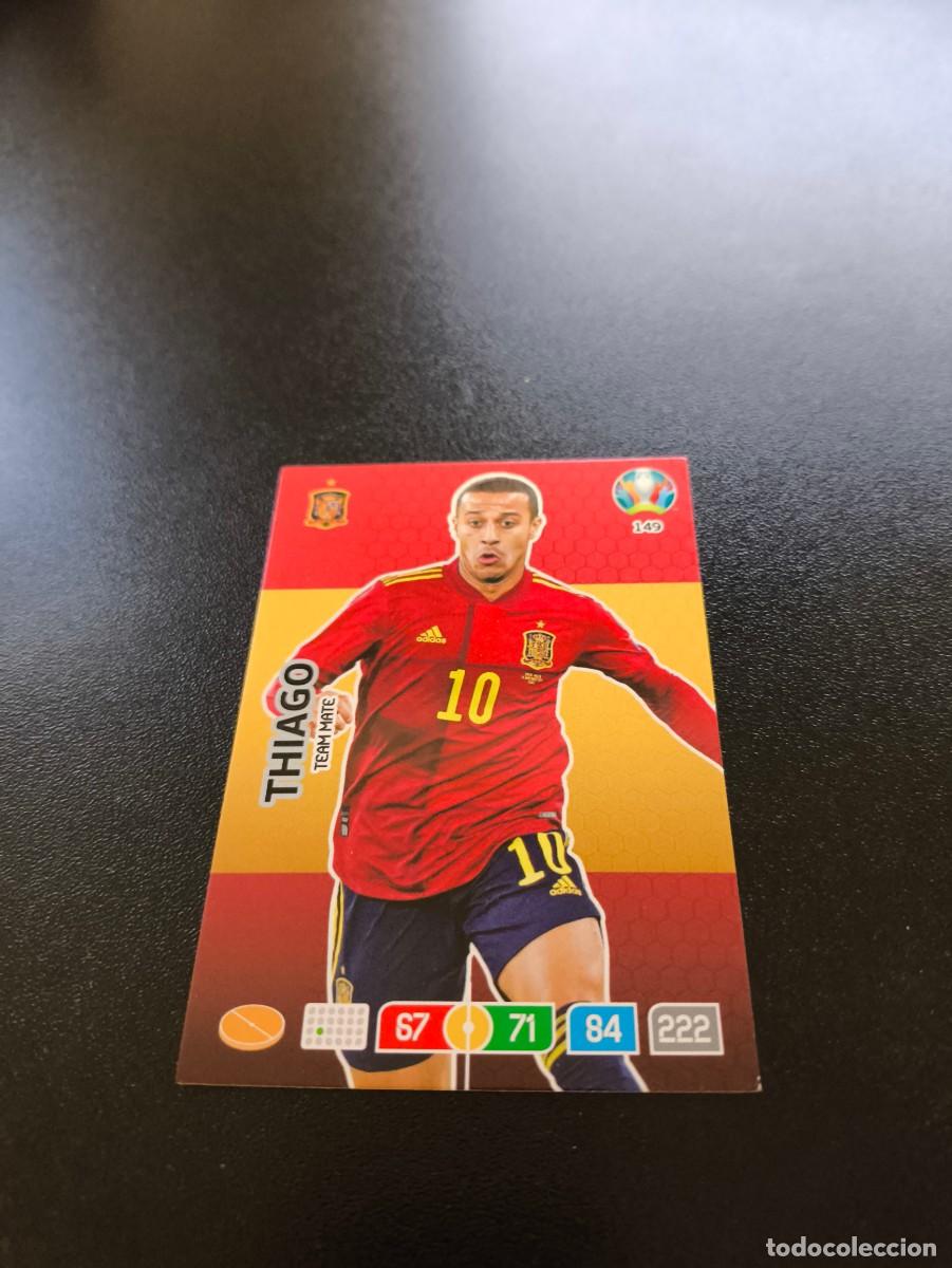 Cromos de F&uacute;tbol: 149 Thiago Alc&aacute;ntara BARCELONA ESPA&Ntilde;A SPAIN PANINI ADRENALYN XL EURO 2020 EUROCOPA NO LIGA ESTE