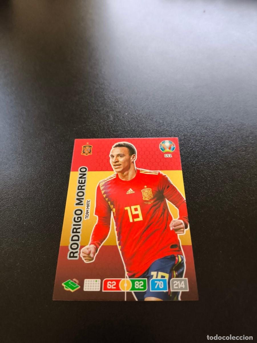 Cromos de F&uacute;tbol: 151 Rodrigo Moreno VALENCIA ESPA&Ntilde;A SPAIN PANINI ADRENALYN XL EURO 2020 EUROCOPA NO LIGA ESTE