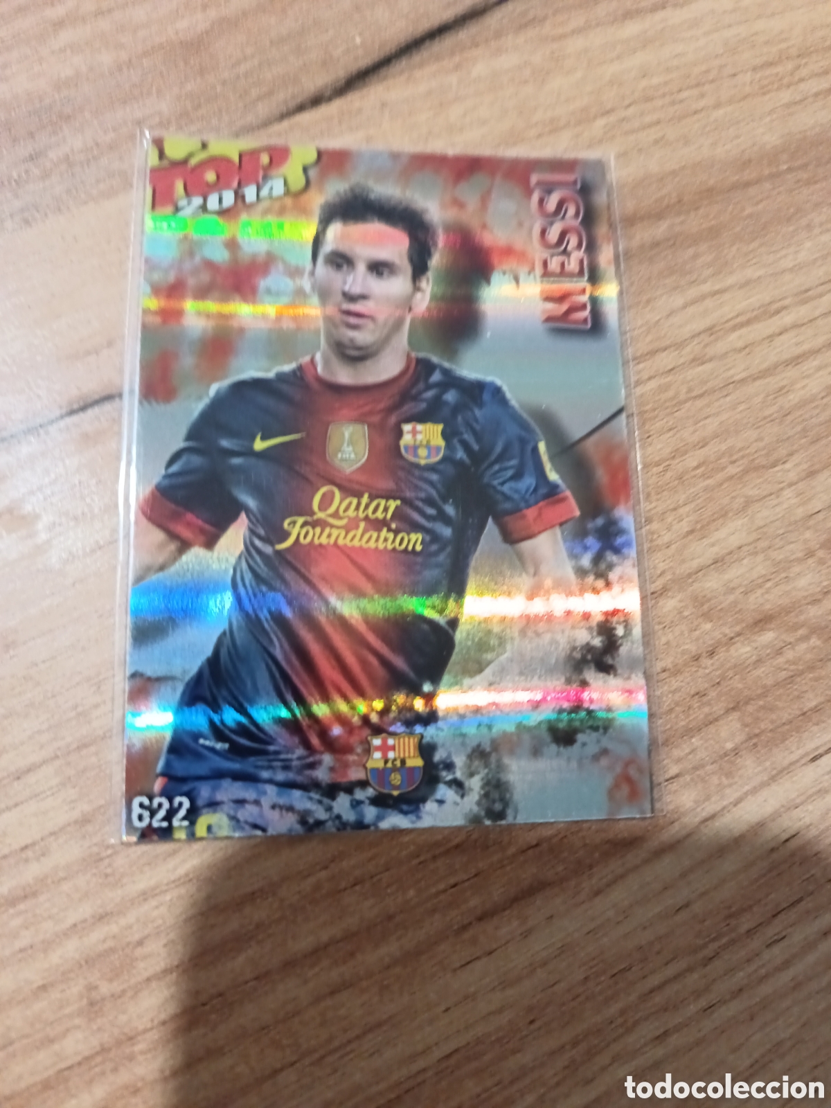 Cromos de F&uacute;tbol: Messi Rayas mundicromo 2013/2014