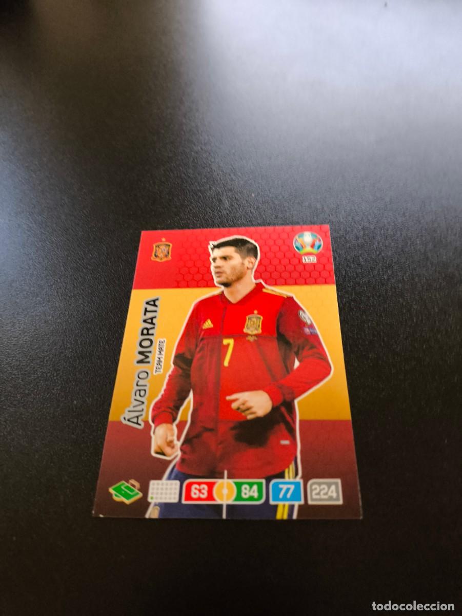 Cromos de F&uacute;tbol: 152 Alvaro Morata ATLETICO MADRID ESPA&Ntilde;A SPAIN PANINI ADRENALYN XL EURO 2020 EUROCOPA NO LIGA ESTE