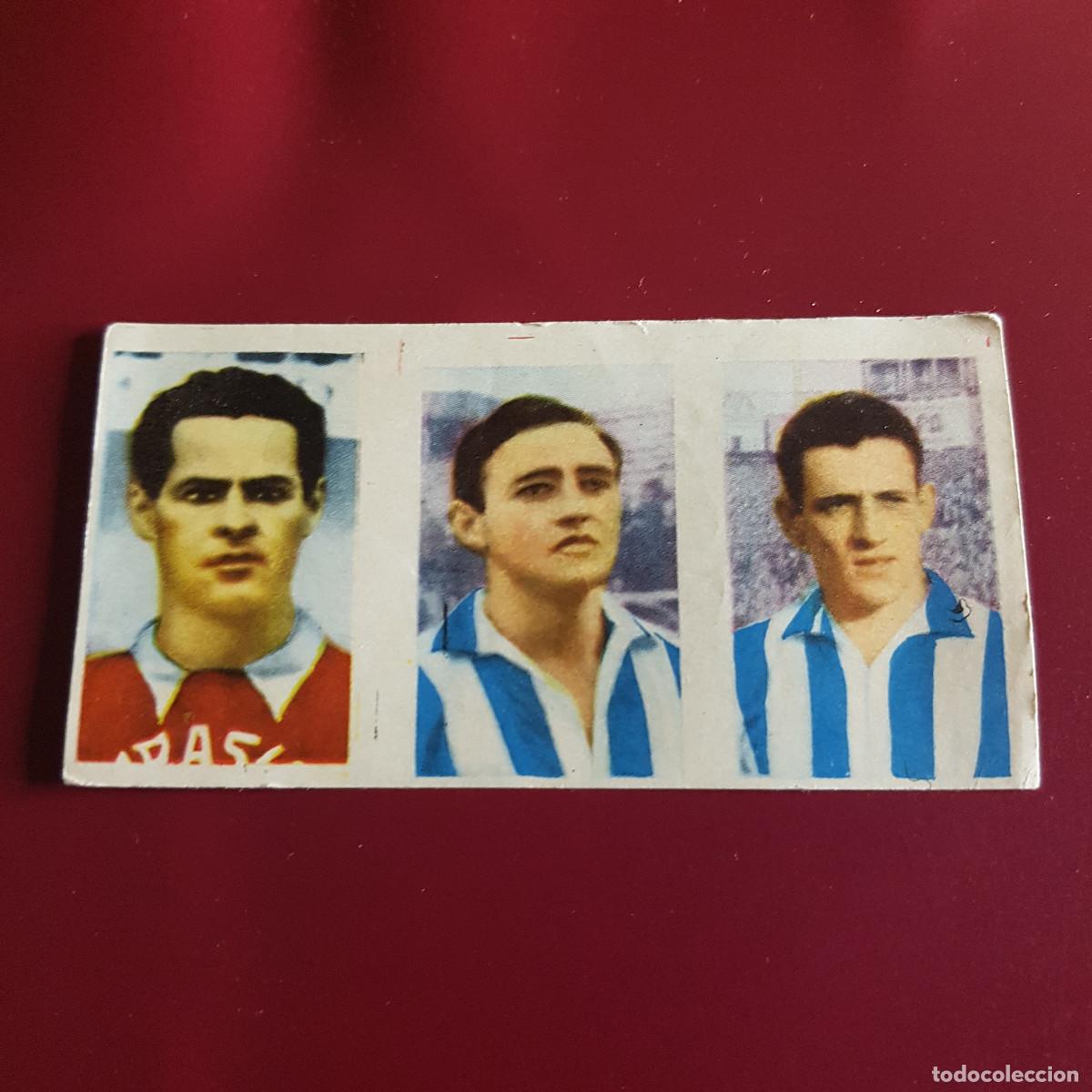 Figurine di Calcio: RUIZ ROMERO - LIGA 1958 1959 - 58 59 - SOCIEDAD - 191 AZNAR 192 GALLASTEGUI 2 GILMAR - NUNCA PEGADO