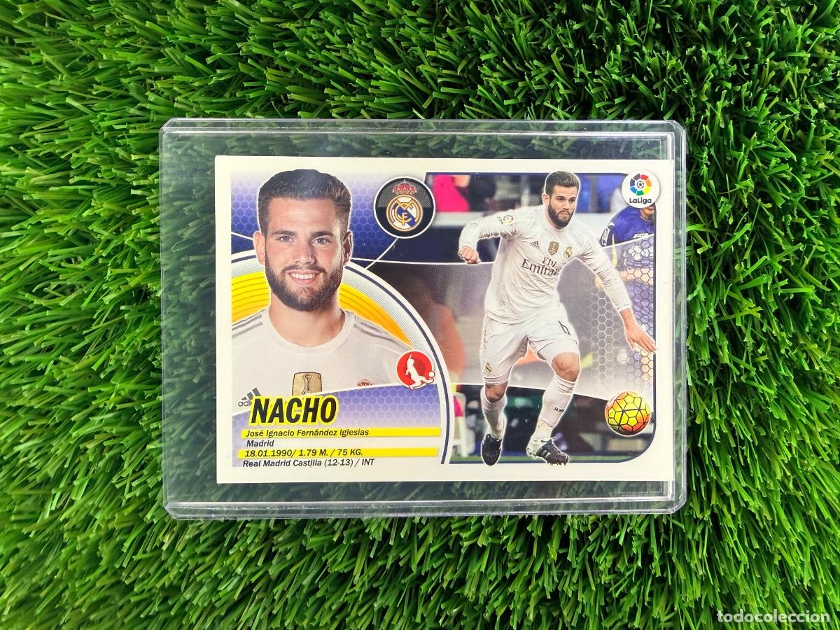 Figurine di Calcio: N&ordm; 6B Nacho Real Madrid CF Liga Este 16 17