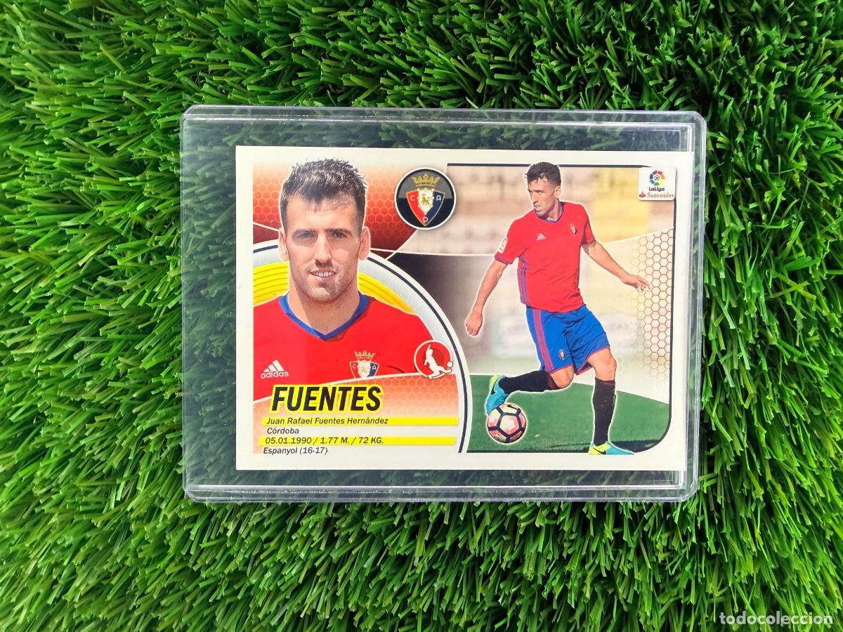 Cromos de F&uacute;tbol: N&ordm; 7BIS Fuentes Coloca CA Osasuna Liga Este 16 17