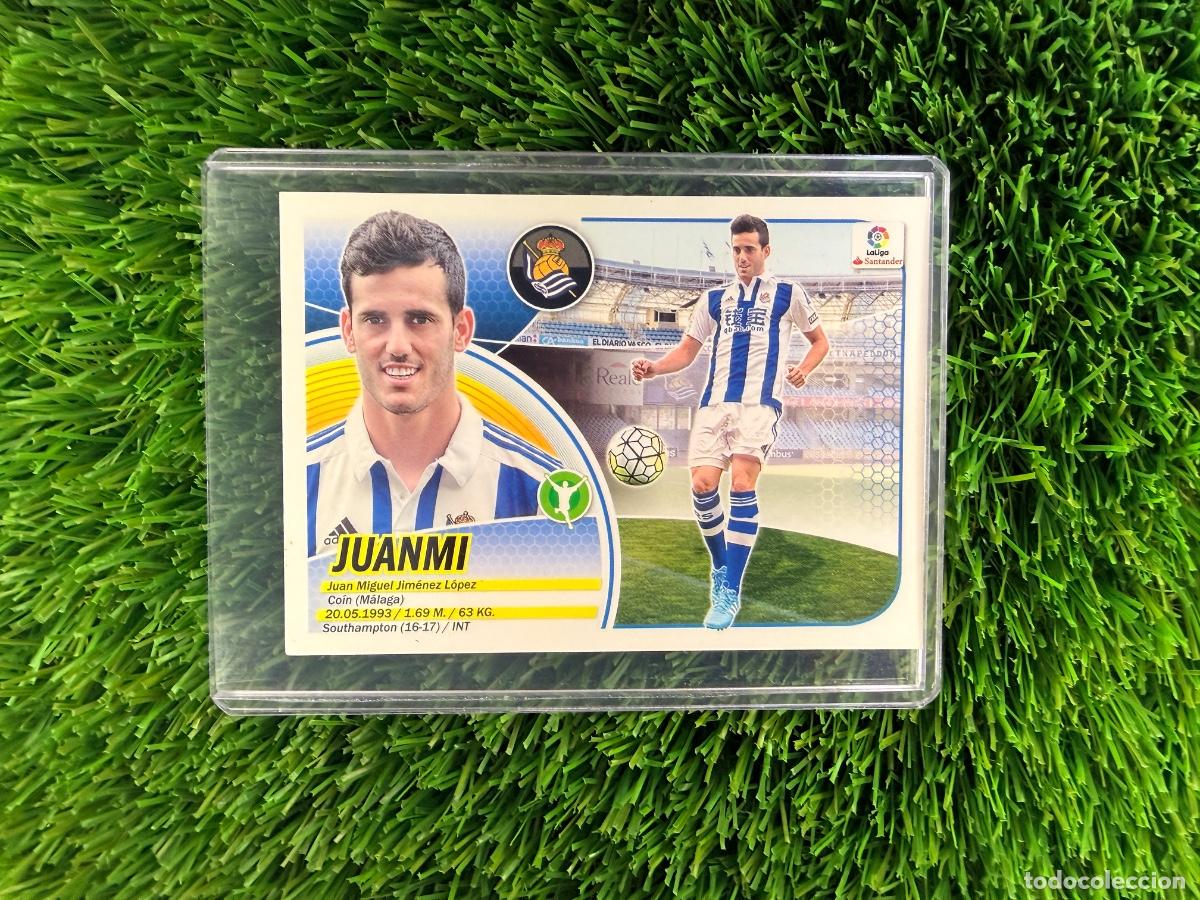 Cromos de F&uacute;tbol: N&ordm; 1 Juanmi &Uacute;ltimos Fichajes Real Sociedad Liga Este 16 17