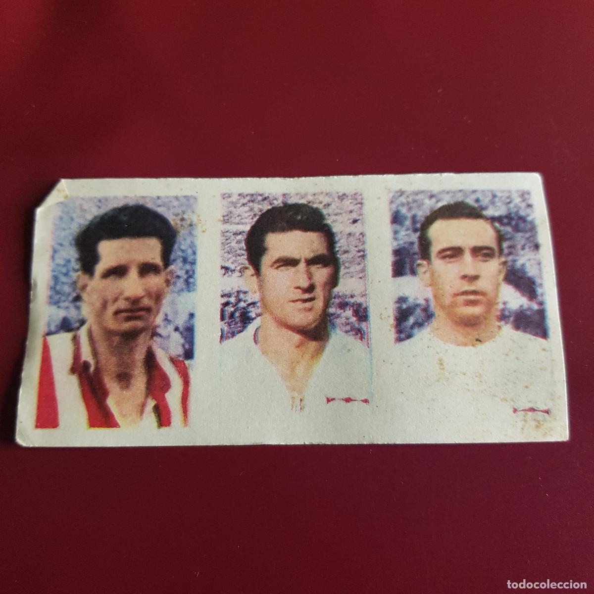 Cromos de F&uacute;tbol: RUIZ ROMERO - 1958 1959 - 58 59 - SEVILLA A MADRID 208 PEPILLO 207 ARZA 34 HERRERA - NUNCA PEGADO