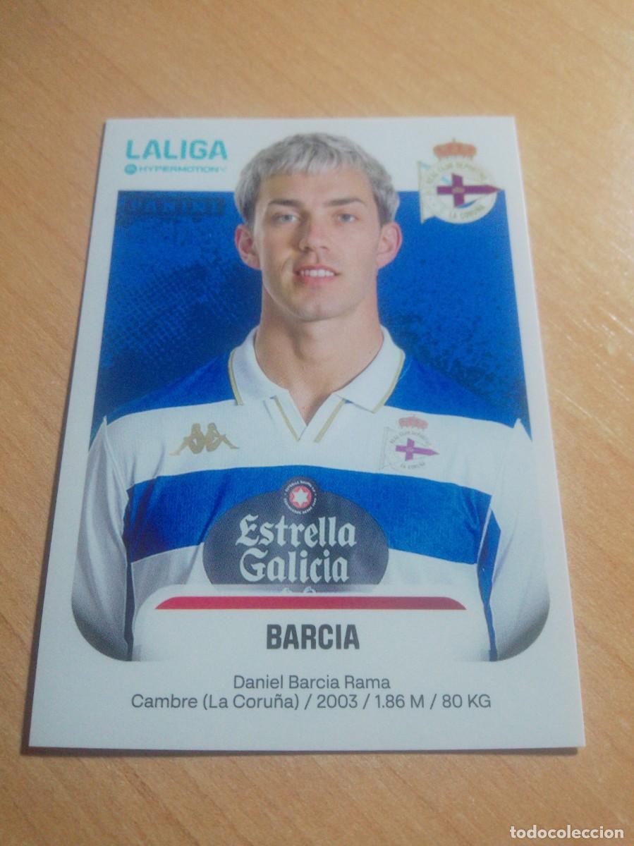 Football Stickers: 180 BARCIA DEPORTIVO DE LA CORU&Ntilde;A 2&ordf; DIVISION HYPERMOTION 25 26 PANINI 2025 2026