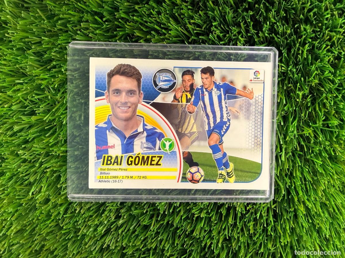 Football Stickers: N&ordm; 31 Ibai G&oacute;mez &Uacute;ltimos Fichajes D Alav&eacute;s Liga Este 16 17