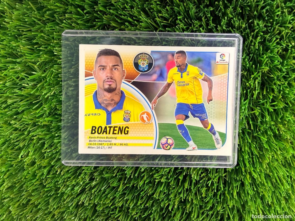 Cartes &agrave; collectionner de Football: N&ordm; 33 Boateng &Uacute;ltimos Fichajes UD Las Palmas Liga Este 16 17