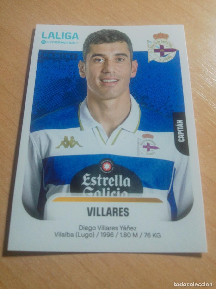 Cromos de Futebol: 184 VILLARES DEPORTIVO DE LA CORU&Ntilde;A 2&ordf; DIVISION HYPERMOTION 25 26 PANINI 2025 2026