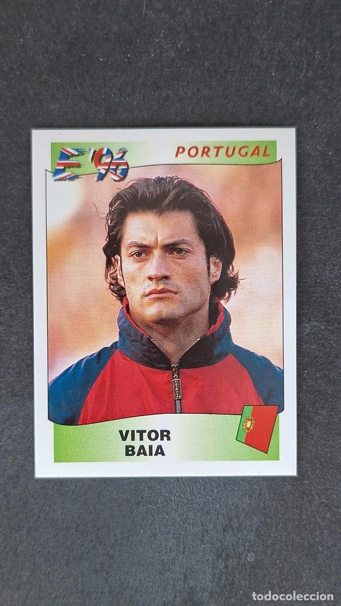 Cromos de F&uacute;tbol: L2 VITOR BAIA SELECCION PORTUGAL 297 EUROCOPA 1996 EURO 96 PANINI NUNCA PEGADO SIN PEGAR