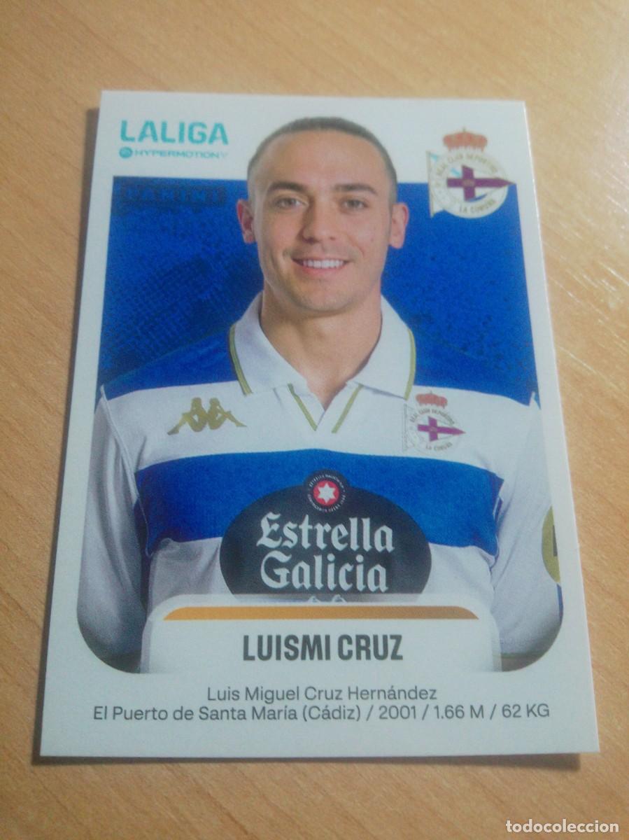 Cromos de F&uacute;tbol: 185 LUISMI CRUZ DEPORTIVO DE LA CORU&Ntilde;A 2&ordf; DIVISION HYPERMOTION 25 26 PANINI 2025 2026