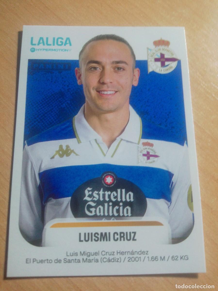 Cromos de F&uacute;tbol: 185 LUISMI CRUZ DEPORTIVO DE LA CORU&Ntilde;A 2&ordf; DIVISION HYPERMOTION 25 26 PANINI 2025 2026