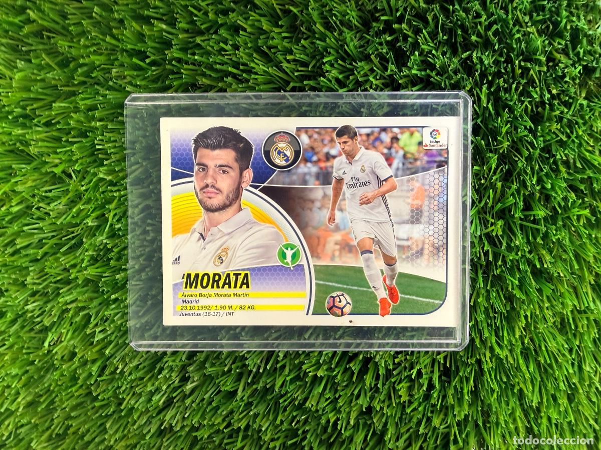 Cromos de F&uacute;tbol: N&ordm; 23 Morata &Uacute;ltimos Fichajes Real Madrid CF Liga Este 16 17