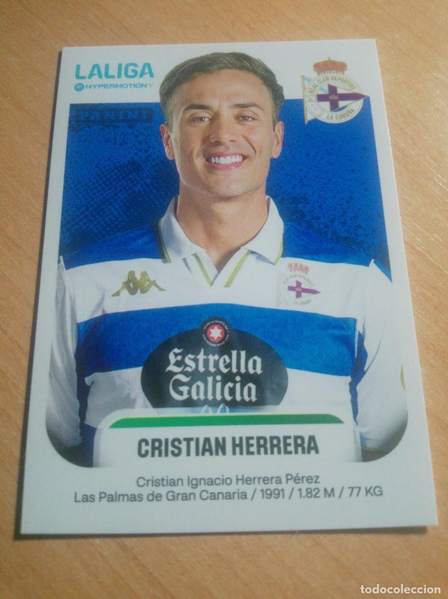 Cromos de F&uacute;tbol: 189 A CHRISTIAN HERRERA DEPORTIVO DE LA CORU&Ntilde;A 2&ordf; DIVISION HYPERMOTION 25 26 PANINI 2025 2026
