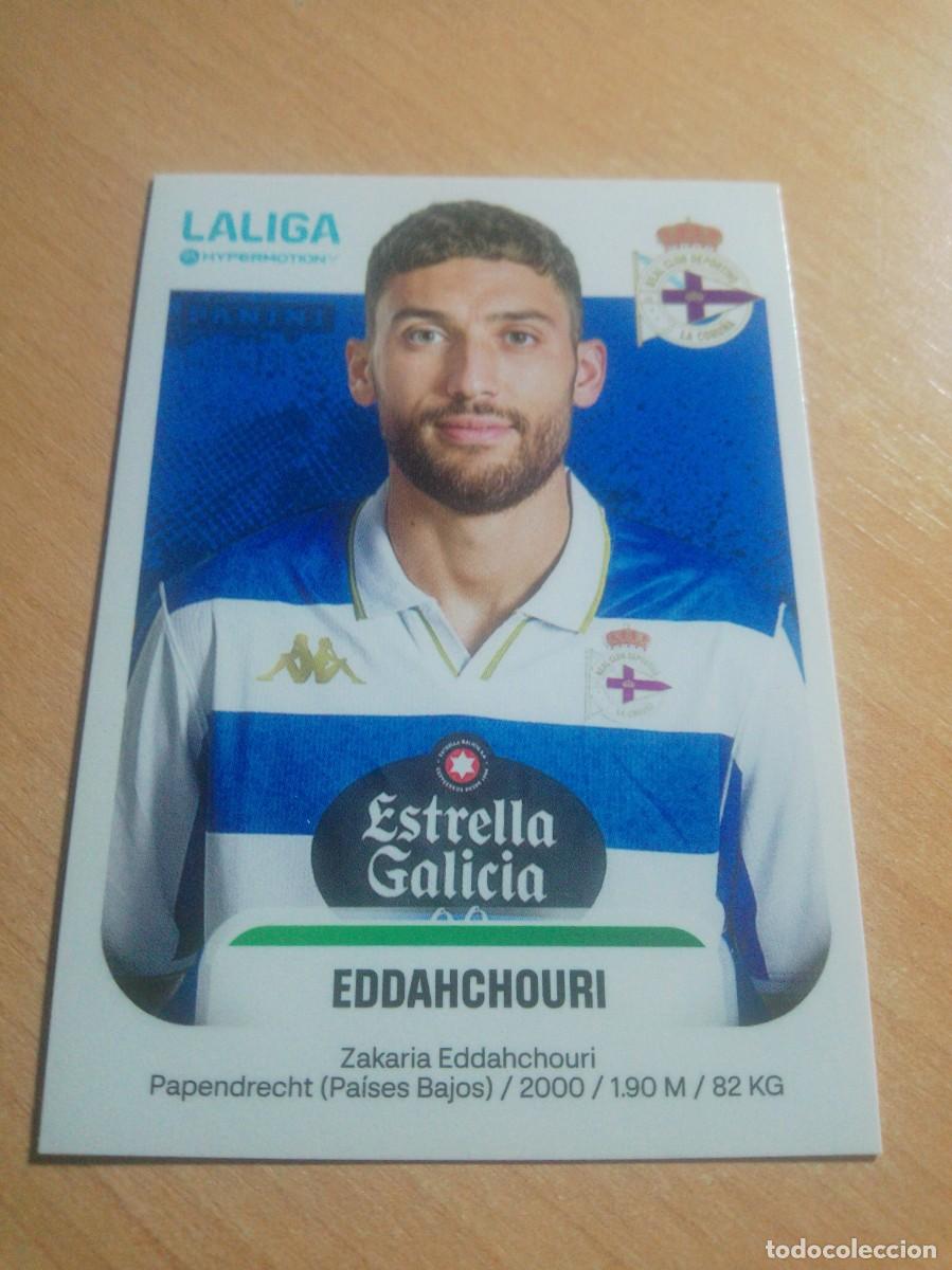 Cromos de F&uacute;tbol: 191 EDDAHCHOURI DEPORTIVO DE LA CORU&Ntilde;A 2&ordf; DIVISION HYPERMOTION 25 26 PANINI 2025 2026