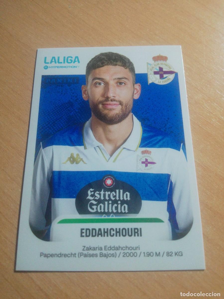 Cromos de F&uacute;tbol: 191 EDDAHCHOURI DEPORTIVO DE LA CORU&Ntilde;A 2&ordf; DIVISION HYPERMOTION 25 26 PANINI 2025 2026