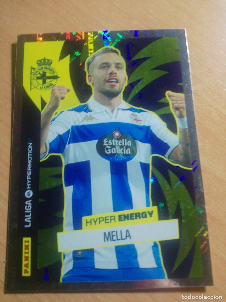 Cromos de F&uacute;tbol: 471 MELIA HYPER ENERGY DEPORTIVO DE LA CORU&Ntilde;A 2&ordf; DIVISION HYPERMOTION 25 26 PANINI 2025 2026