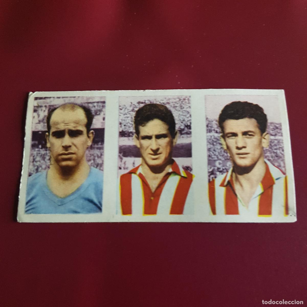 Cromos de F&uacute;tbol: RUIZ ROMERO - 1958 1959 - 58 59 - A MADRID CELTA 44 PETER 35 COBO 147 BRAGA - NUNCA PEGADO