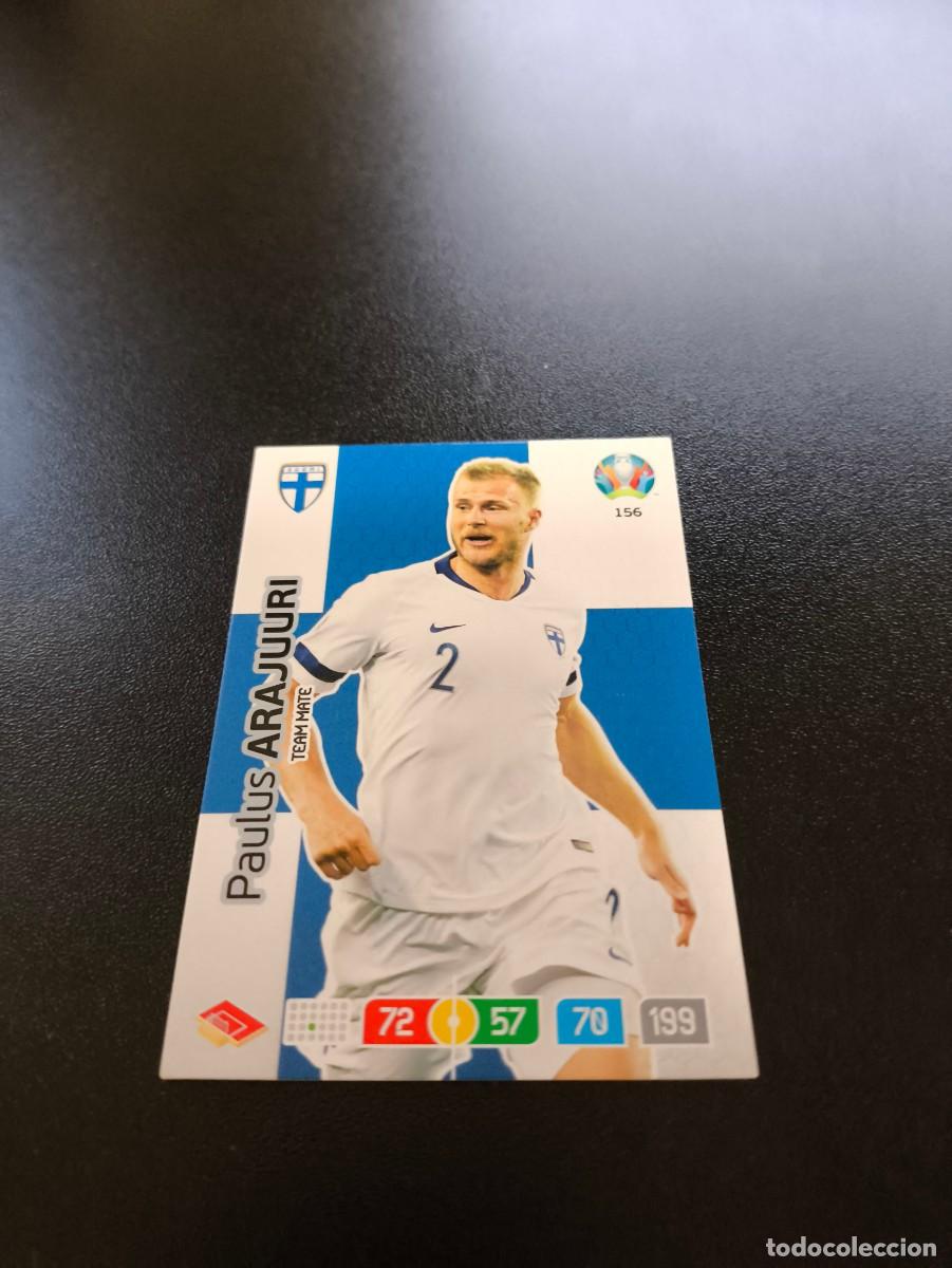 Cromos de F&uacute;tbol: 156 Paulus Arajuuri FINLANDIA FINLAND PANINI ADRENALYN XL EURO 2020 EUROCOPA NO LIGA ESTE