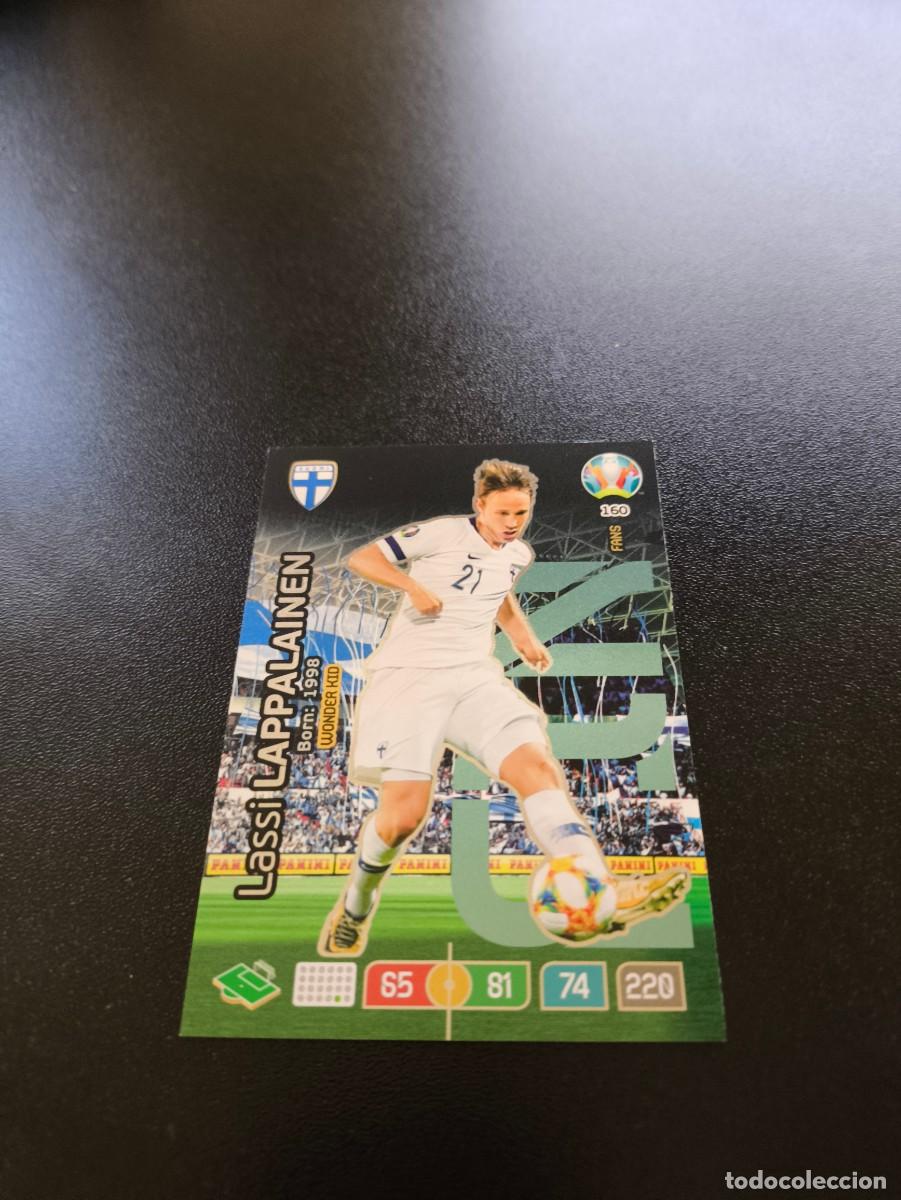 Fu&szlig;ball-Sticker: 160 Lassi Lappalainen WONDER FINLANDIA FINLAND PANINI ADRENALYN XL EURO 2020 EUROCOPA NO LIGA ESTE