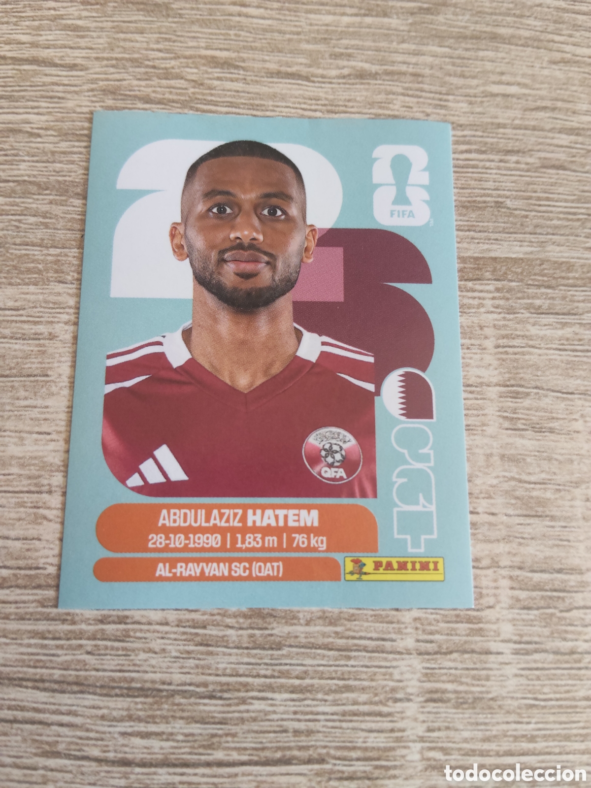 Fu&szlig;ball-Sticker: Panini mundial 2026 QAT 15 Abdulaziz Hatem Qatar