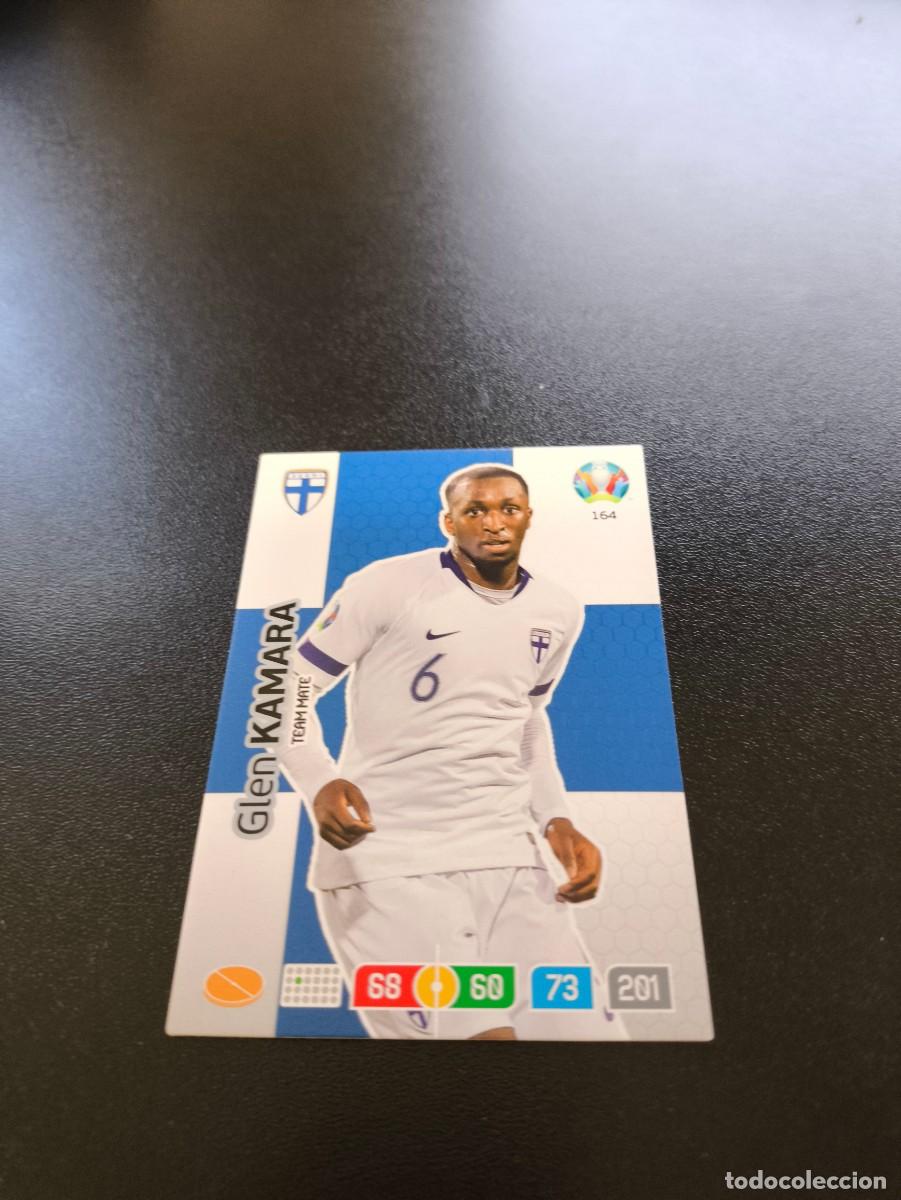 Cromos de F&uacute;tbol: 164 Glen Kamara FINLANDIA FINLAND PANINI ADRENALYN XL EURO 2020 EUROCOPA NO LIGA ESTE