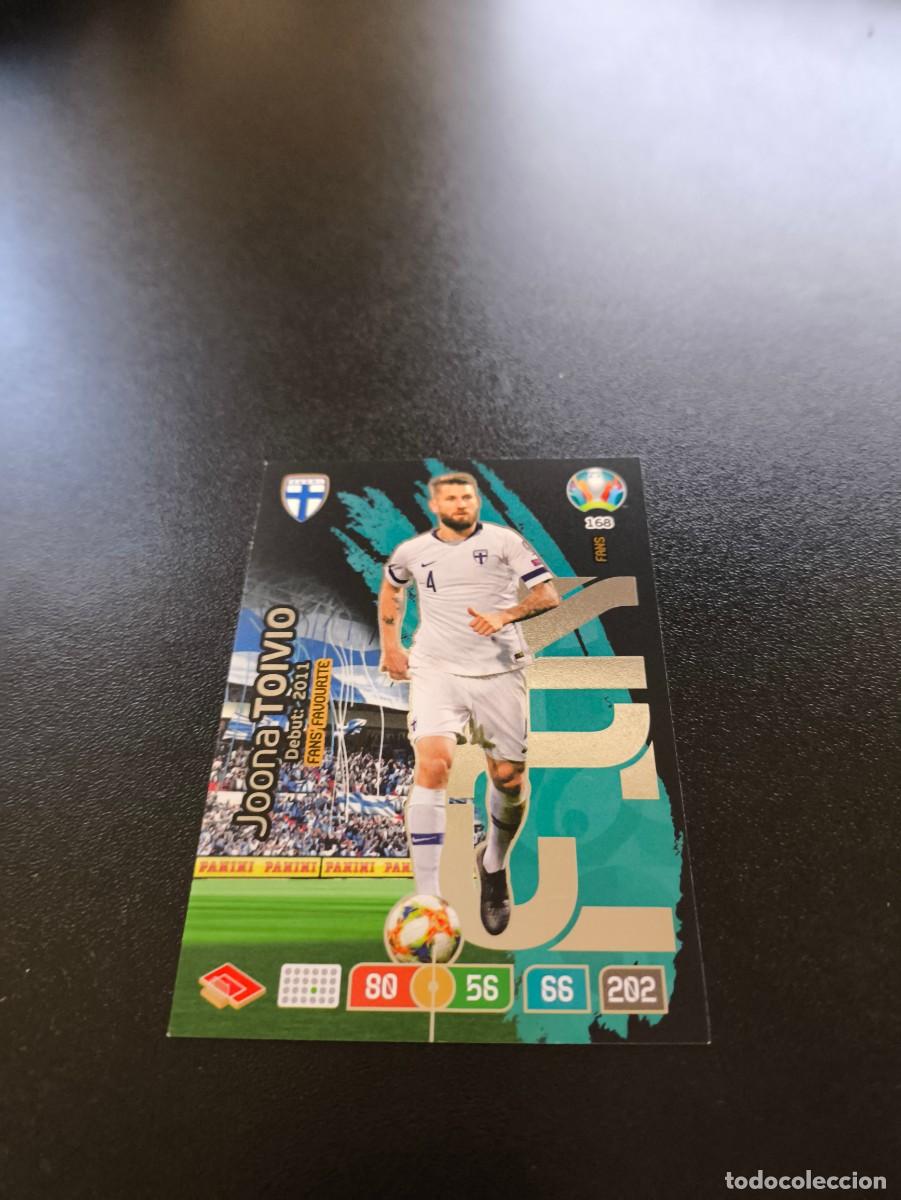 Cromos de F&uacute;tbol: 168 Joona Toivio FANS FAVOURIT FINLANDIA FINLAND PANINI ADRENALYN XL EURO 2020 EUROCOPA NO LIGA ESTE