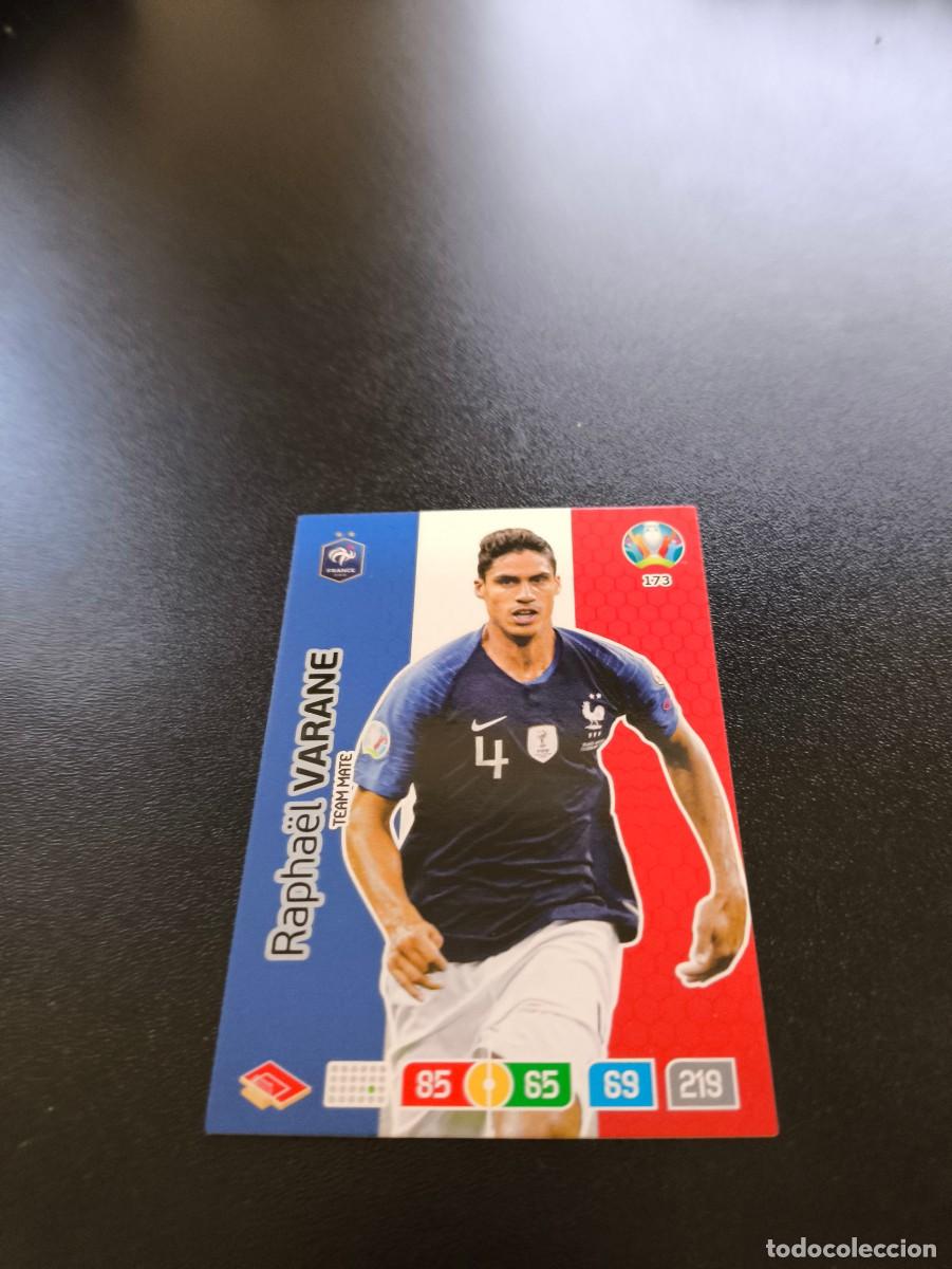 Cromos de F&uacute;tbol: 173 Rapha&euml;l Varane FRANCIA FRANCE PANINI ADRENALYN XL EURO 2020 EUROCOPA NO LIGA ESTE