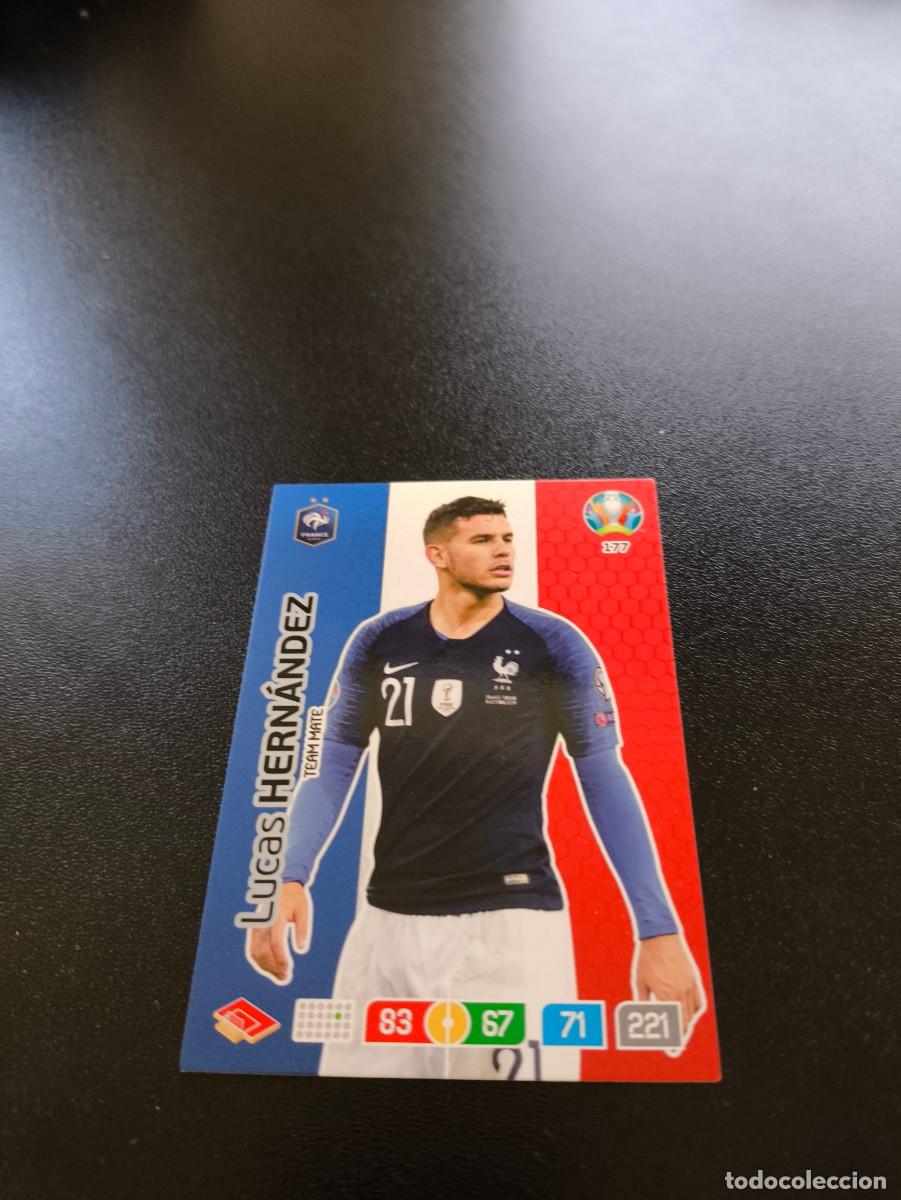 Cromos de F&uacute;tbol: 177 Lucas Hern&aacute;ndez FRANCE FRANCIA PANINI ADRENALYN XL EURO 2020 EUROCOPA NO LIGA ESTE