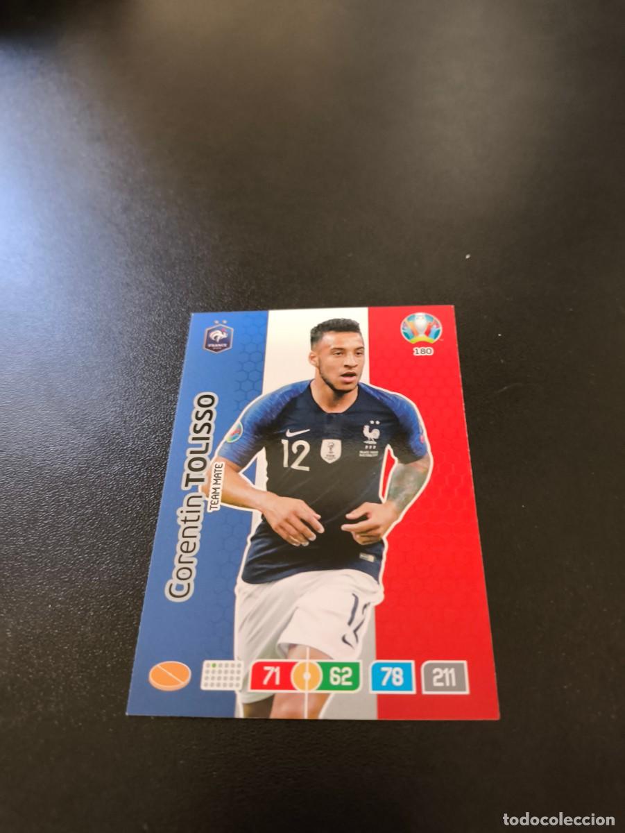 Cromos de F&uacute;tbol: 180 Corentin Tolisso FRANCE FRANCIA PANINI ADRENALYN XL EURO 2020 EUROCOPA NO LIGA ESTE