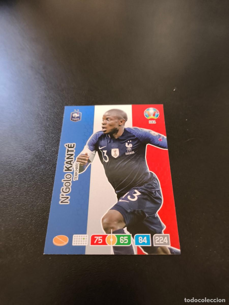 Cromos de F&uacute;tbol: 181 N'Golo Kant&eacute; FRANCE FRANCIA PANINI ADRENALYN XL EURO 2020 EUROCOPA NO LIGA ESTE