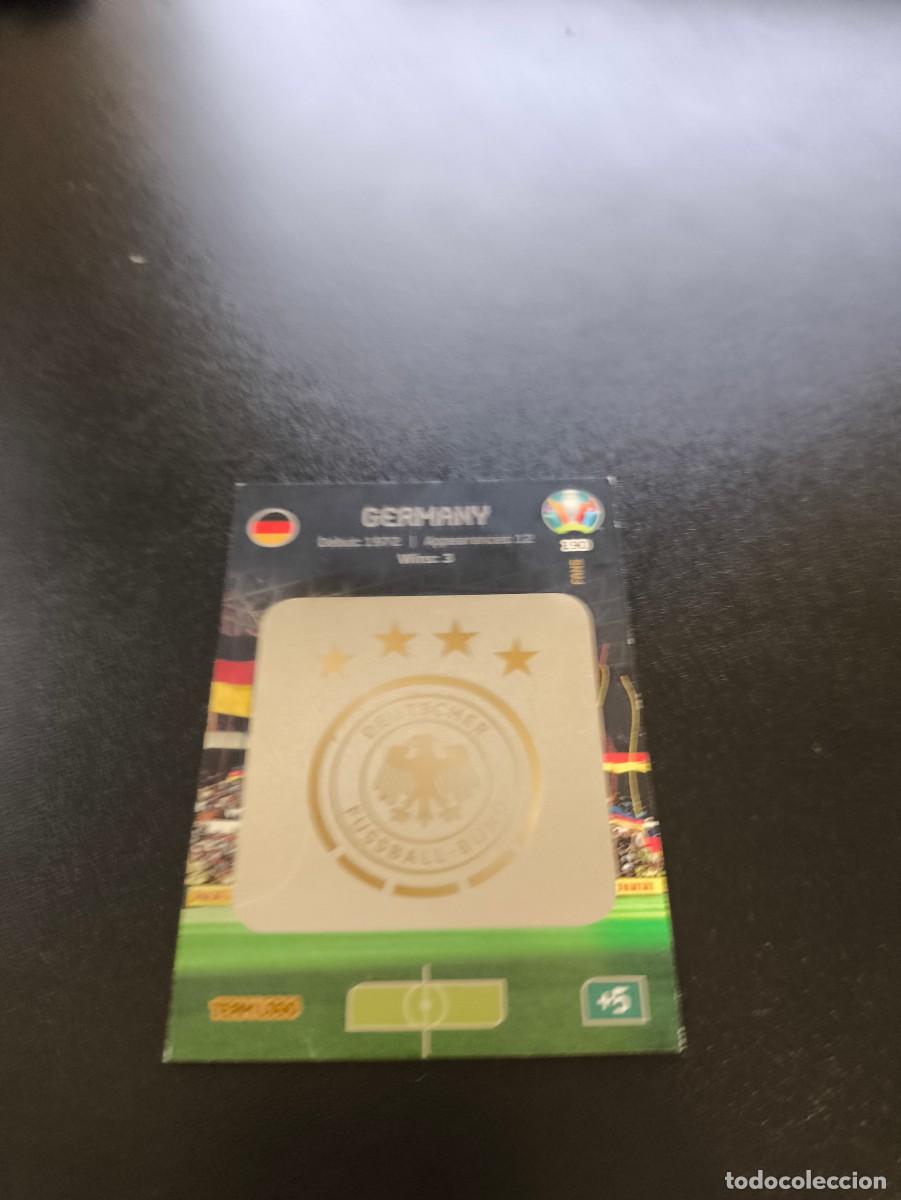 Fu&szlig;ball-Sticker: 190 LOGO ESCUDO ALEMANIA GERMANY PANINI ADRENALYN XL EURO 2020 EUROCOPA NO LIGA ESTE