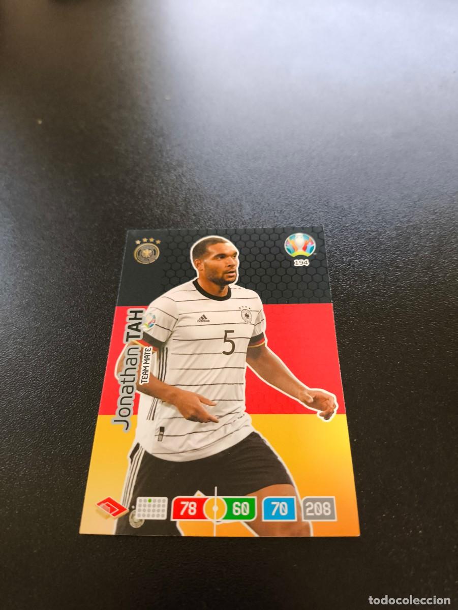 Cartes &agrave; collectionner de Football: 194 Jonathan Tah ALEMANIA GERMANY PANINI ADRENALYN XL EURO 2020 EUROCOPA NO LIGA ESTE
