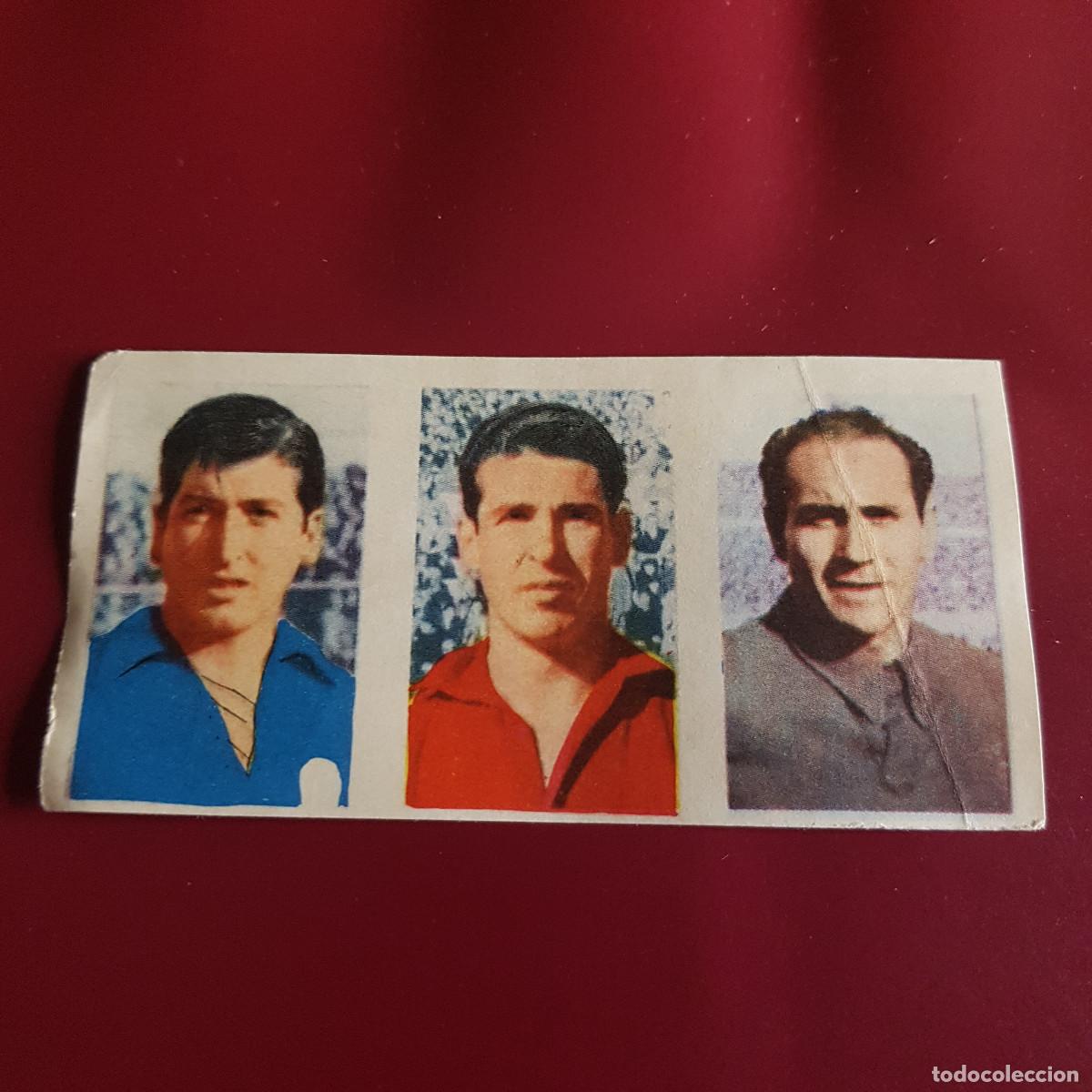 Cromos de F&uacute;tbol: RUIZ ROMERO - 1958 1959 - 58 59 - OSASUNA OVIEDO 95 EIZAGUIRRE 107 CIAURRIZ 314 LALO - NUNCA PEGADO