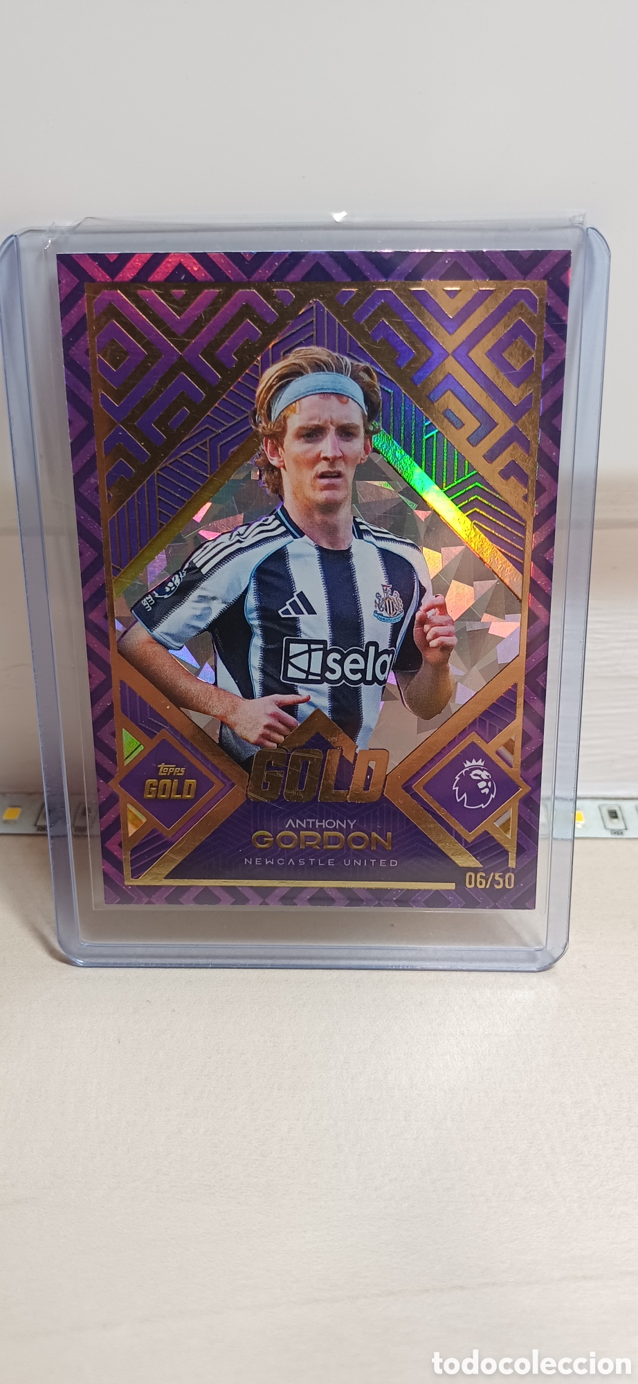 Cromos de F&uacute;tbol: Anthony Gordon /50 Topps Golden