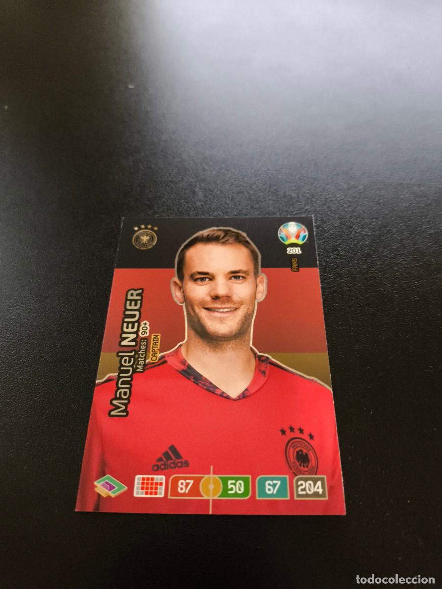 Cromos de F&uacute;tbol: 201 Manuel Neuer CAPTAIN ALEMANIA GERMANY PANINI ADRENALYN XL EURO 2020 EUROCOPA NO LIGA ESTE