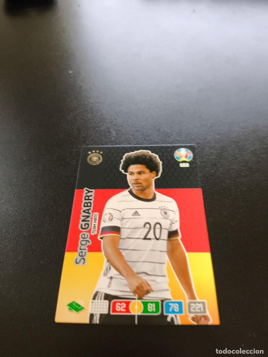 Cromos de F&uacute;tbol: 205 Serge Gnabry ALEMANIA GERMANY PANINI ADRENALYN XL EURO 2020 EUROCOPA NO LIGA ESTE