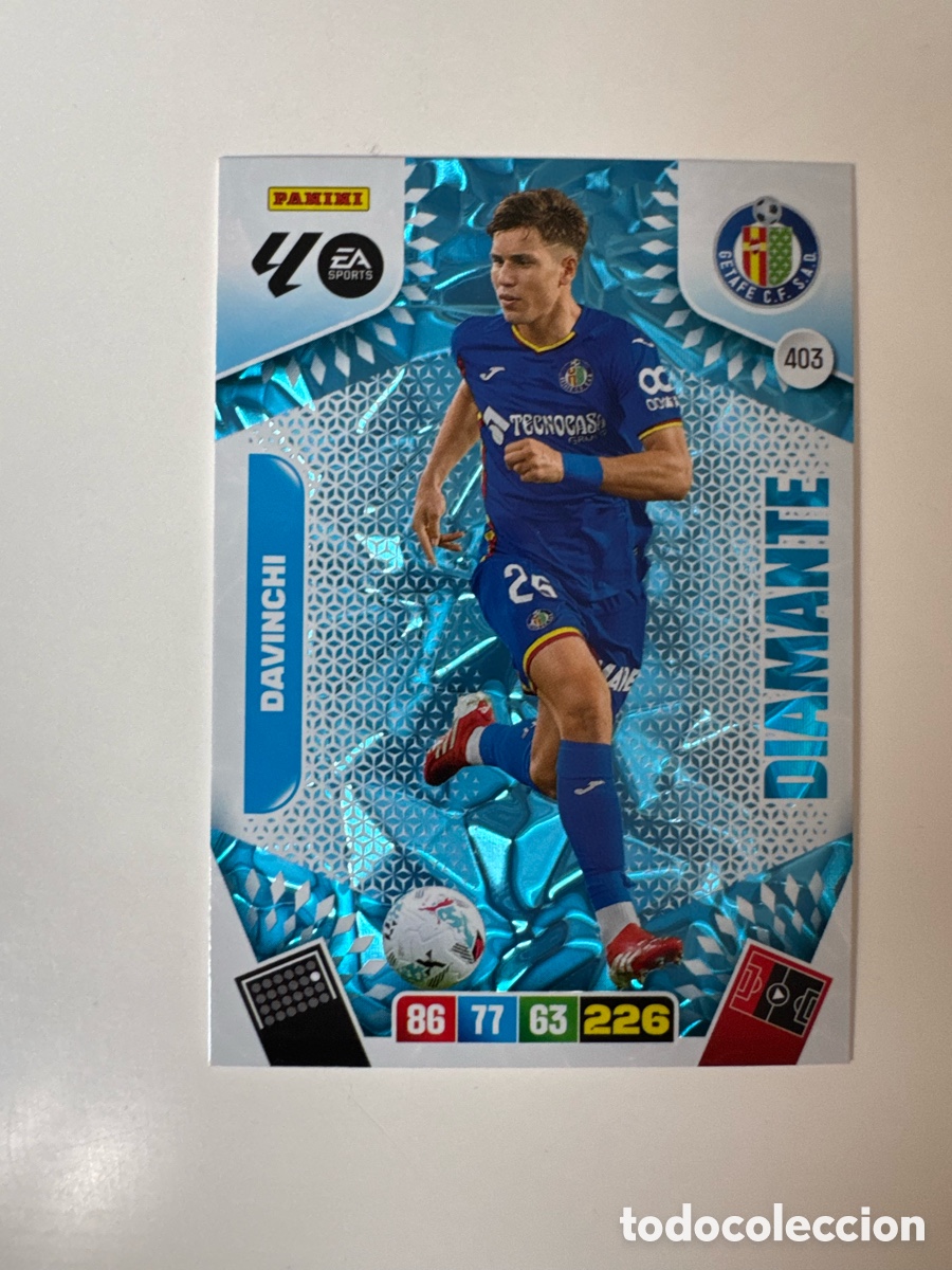 Cromos de F&uacute;tbol: PANINI ADRENALYN XL LIGA 2025-2026 25-26 &ndash; DIAMANTE &ndash; Da Vinci Getafe CF N&ordm; 403