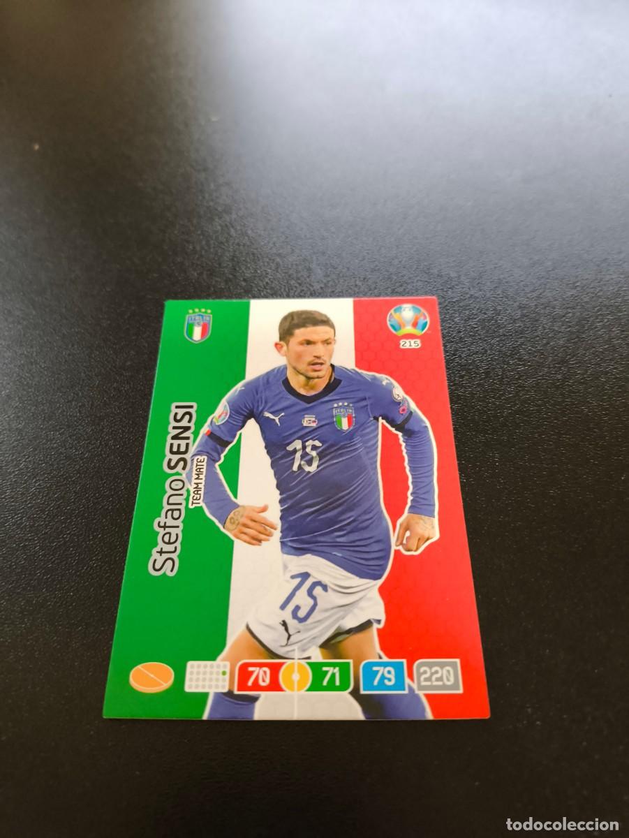 Cromos de F&uacute;tbol: 215 Stefano Sensi ITALIA ITALY PANINI ADRENALYN XL EURO 2020 EUROCOPA NO LIGA ESTE