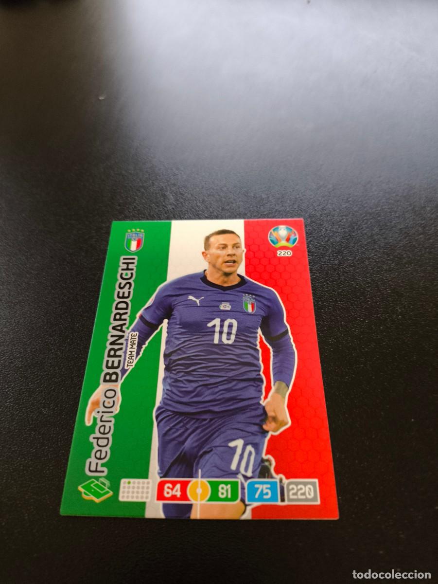 Cromos de F&uacute;tbol: 220 Federico Bernardeschi ITALIA ITALY PANINI ADRENALYN XL EURO 2020 EUROCOPA NO LIGA ESTE