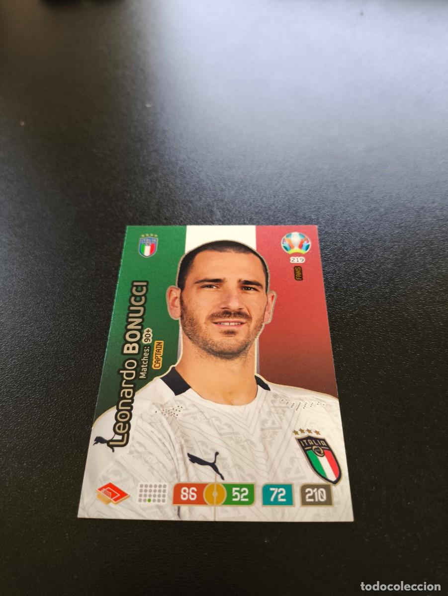 Cromos de F&uacute;tbol: 219 Leonardo Bonucci CAPTAIN ITALIA ITALY PANINI ADRENALYN XL EURO 2020 EUROCOPA NO LIGA ESTE