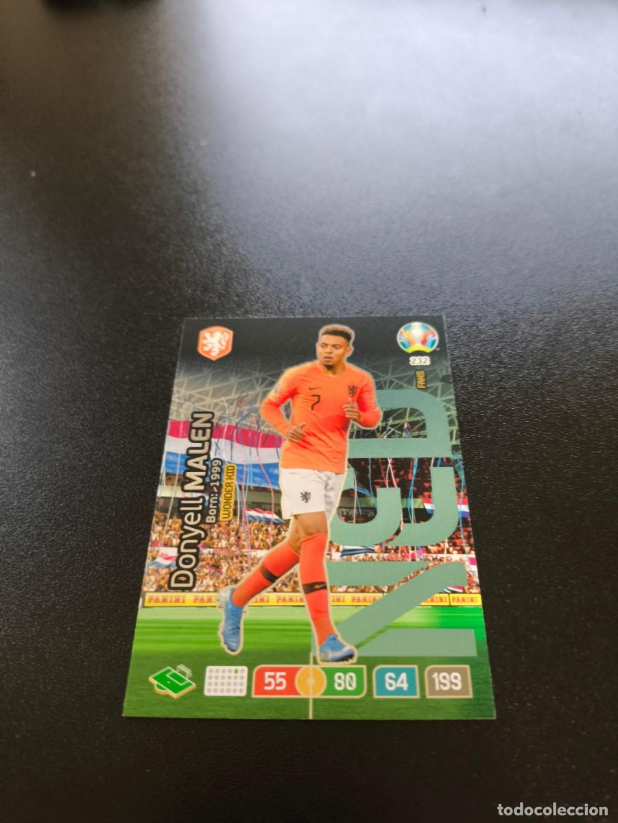 Cromos de F&uacute;tbol: 232 Donyell Malen FANS HOLANDA NETHERLANDS PANINI ADRENALYN XL EURO 2020 EUROCOPA NO LIGA ESTE