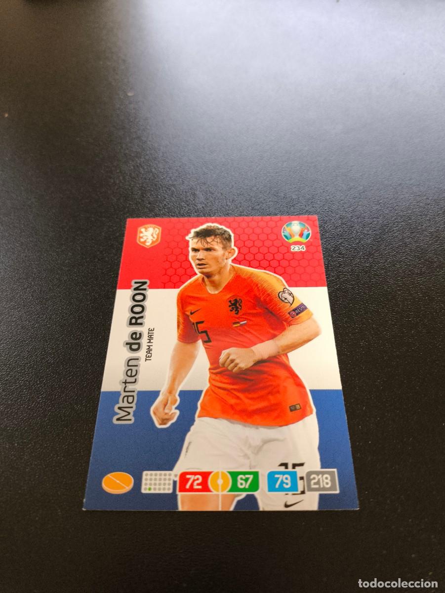 Cromos de F&uacute;tbol: 234 Marten de Roon HOLANDA NETHERLANDS PANINI ADRENALYN XL EURO 2020 EUROCOPA NO LIGA ESTE